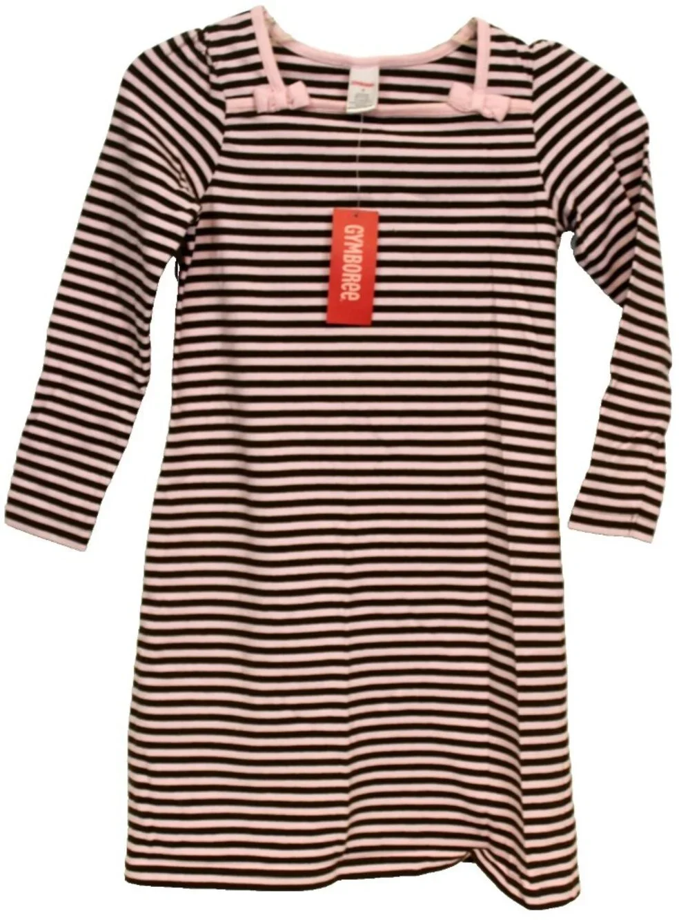 2008 Gymboree Sweeter Than Chocolate Dress sz 9 Cupcakes TShirt Stripe Bows Casu